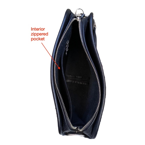 Vintage black Coach 'Legacy East West Compartment Bag No. 9164' - Picture 10 of 13